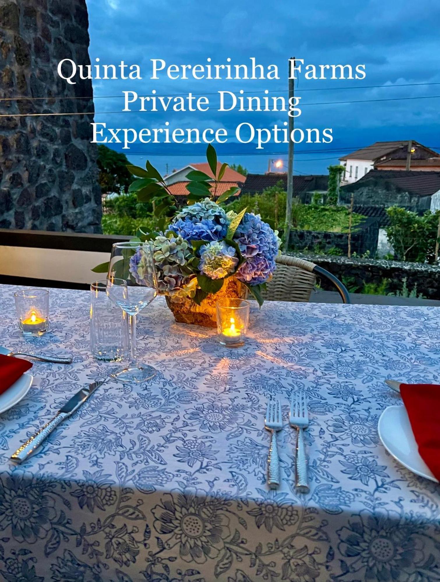 Quinta Pereirinha Farm - A Private 3 Bedroom Vacation Home, Close To Hiking W Ocean Views - Pico Island, Azores São Roque do Pico Eksteriør bilde